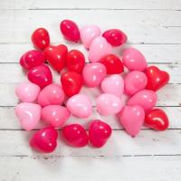 Шарики сердечки на пол