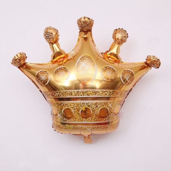 Фольгированный шар Корона большая
