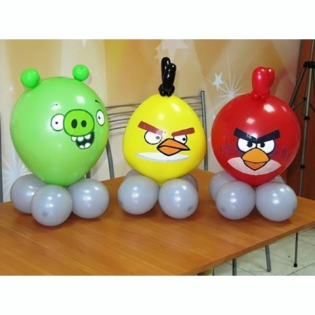 Фигура из шаров Ангри бёрдс (50 см)