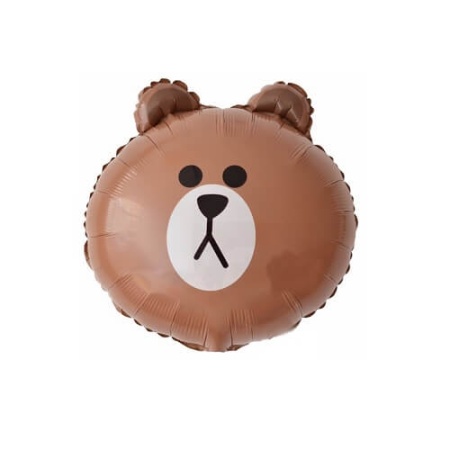 Фигура из Фольги Голова медведя (46см)