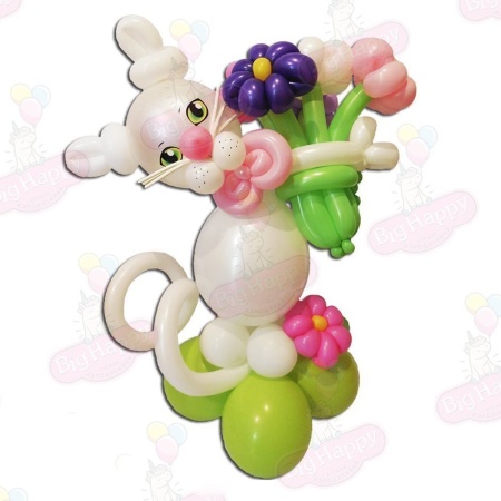 Кошка из шаров