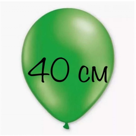 Воздушный шар 40 см зеленый