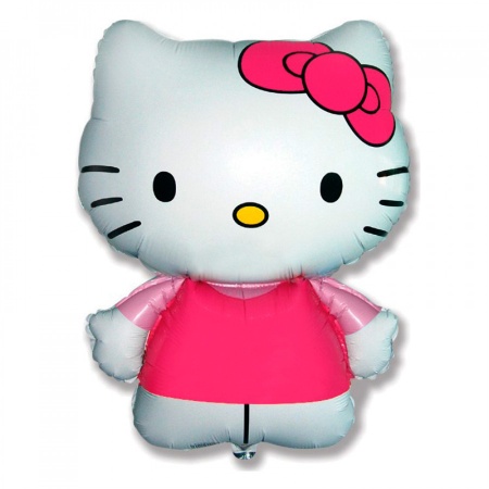 Воздушный шар Hello Kitty Котенок с бантиком