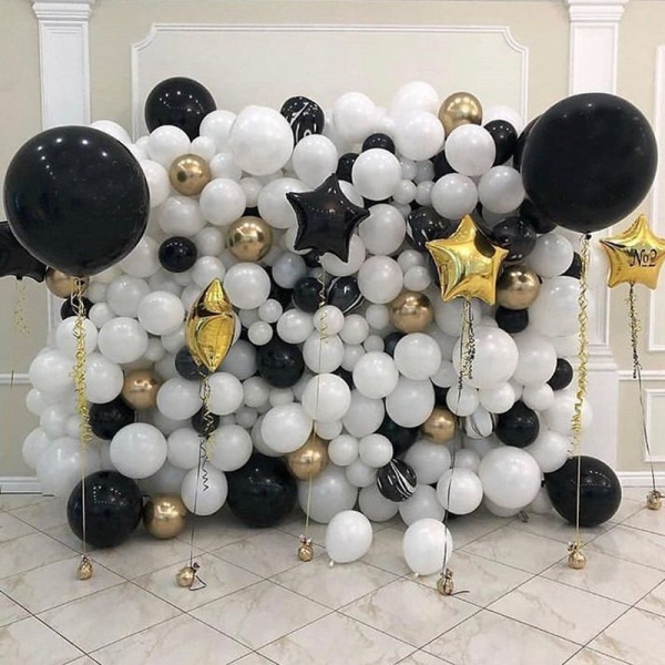 Стена Панно из воздушных шаров