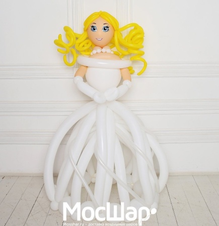 Фигура из шаров Невеста