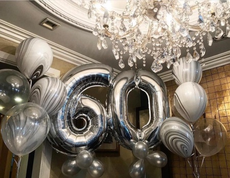 Готовое решение на 60 лет Серебро