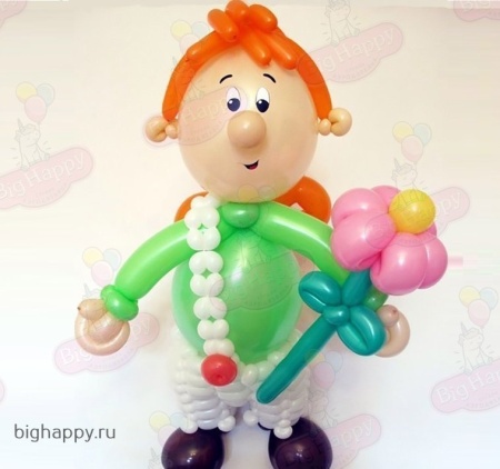 Фигура Карлсон из шаров