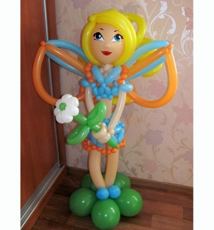 Фея из воздушных шаров (150 см)