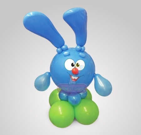Фигура из воздушных шаров Смешарик Крош