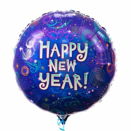 Фольгированный шарик Happy New Year!