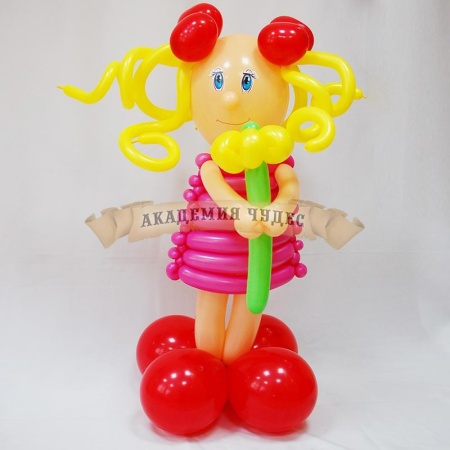 Фигура из шаров Девочка