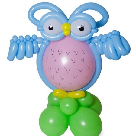 Фигура из шаров Мудрая сова